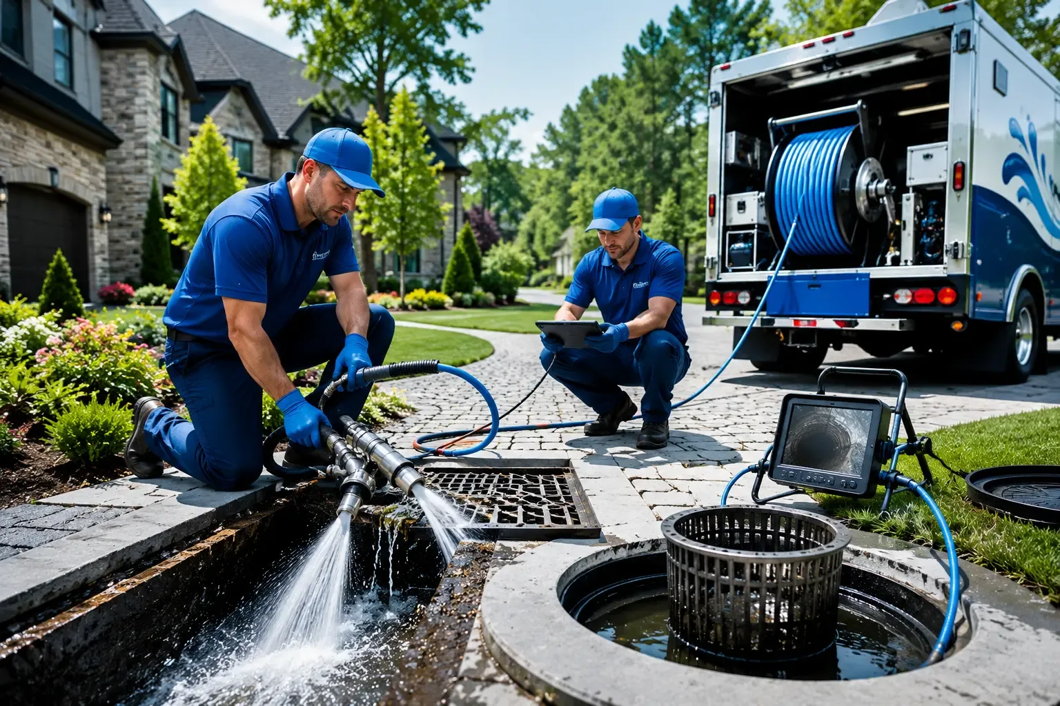 Local outdoor drain cleaning professionals in Burbank, OH