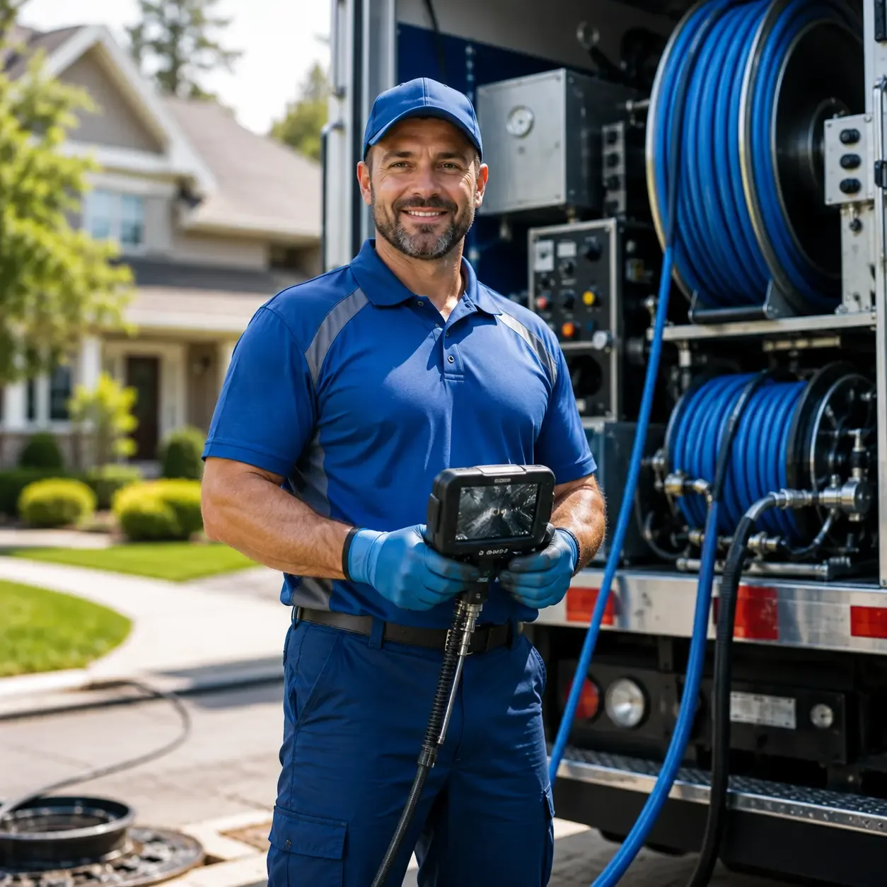 Local outdoor drain cleaning specialists in Burbank, OH